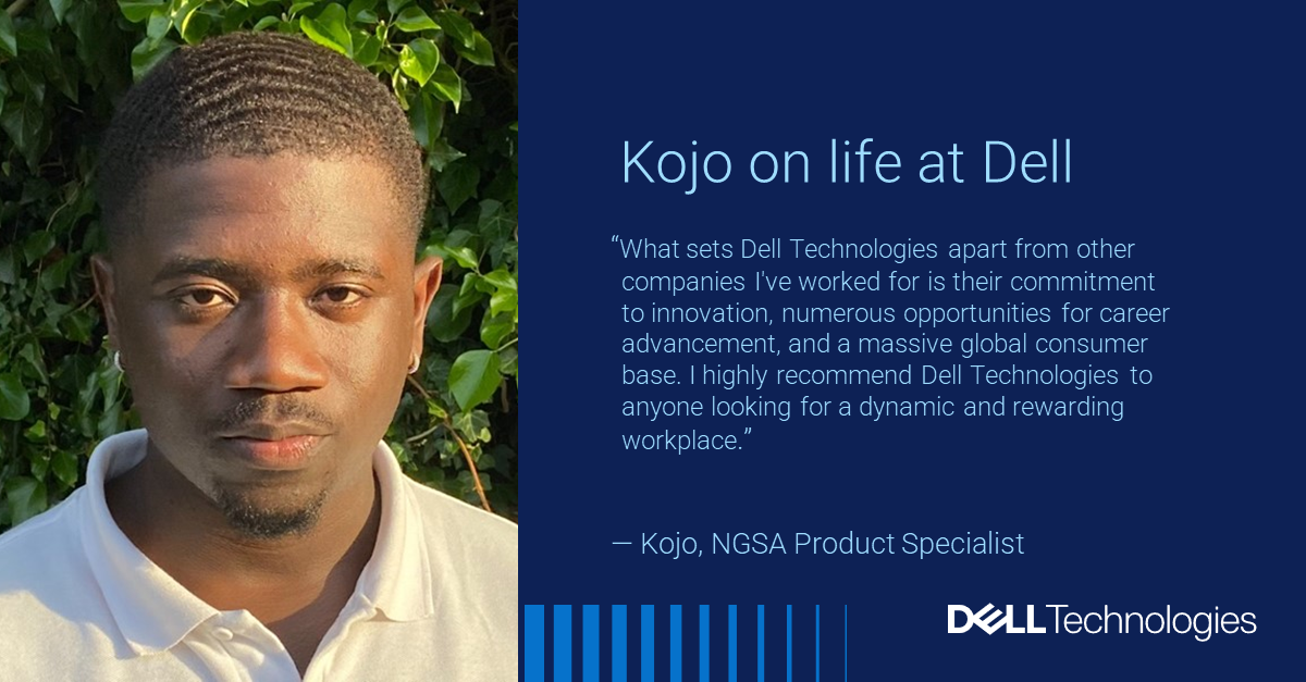 Kojo on Life at Dell